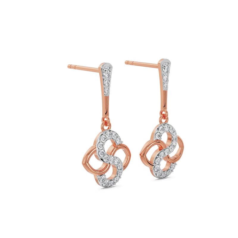 S-Curve Brilliance Lab Grown Diamond Studs