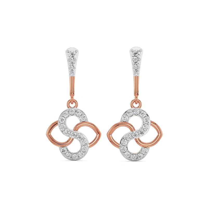 S-Curve Brilliance Lab Grown Diamond Studs 9KT