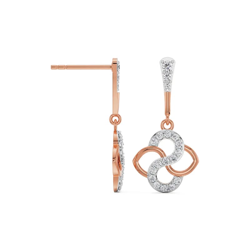 S-Curve Brilliance Lab Grown Diamond Studs 9KT