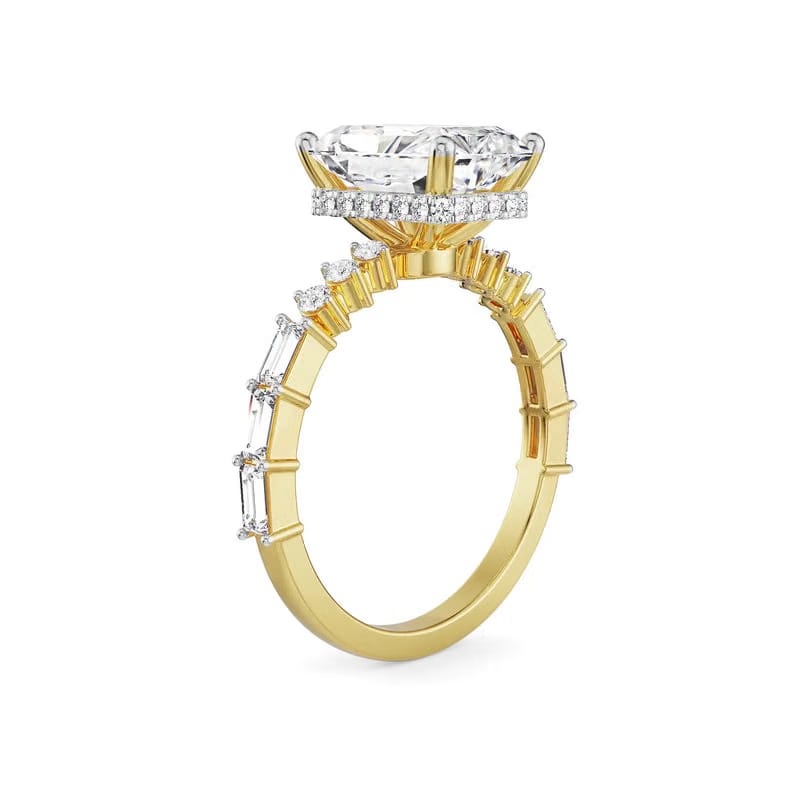 Saira Radiant Lab Diamond Engagement Ring 9KT