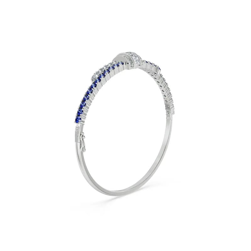 Sapphire Grace Lab Grown Diamond Bracelet