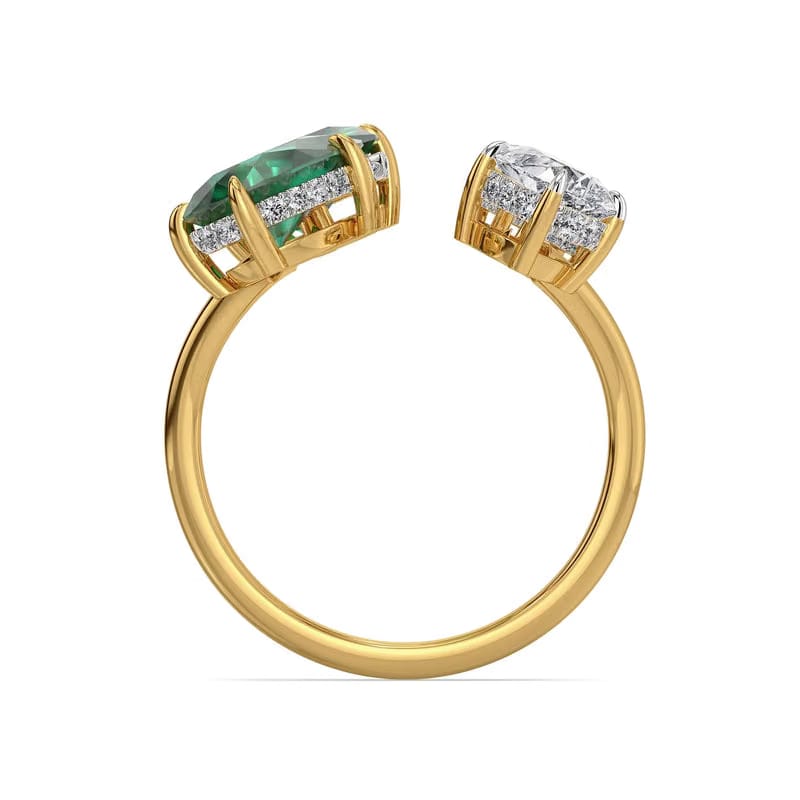 Seraphina Pear Lab Grown Diamond Ring 9KT