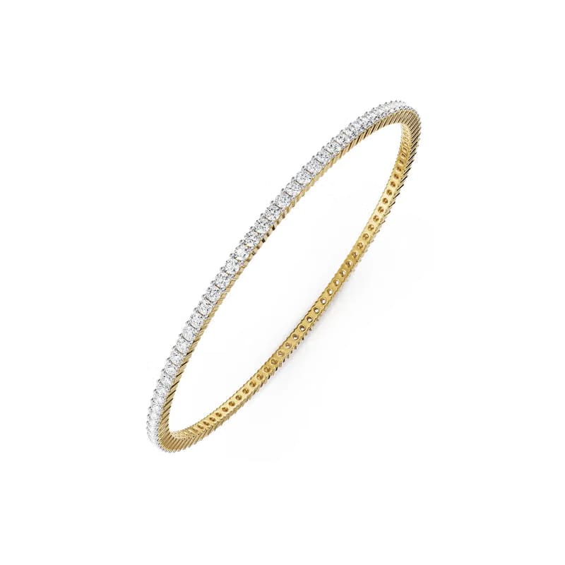 Serene Sleek Lab Grown Diamond Bangle
