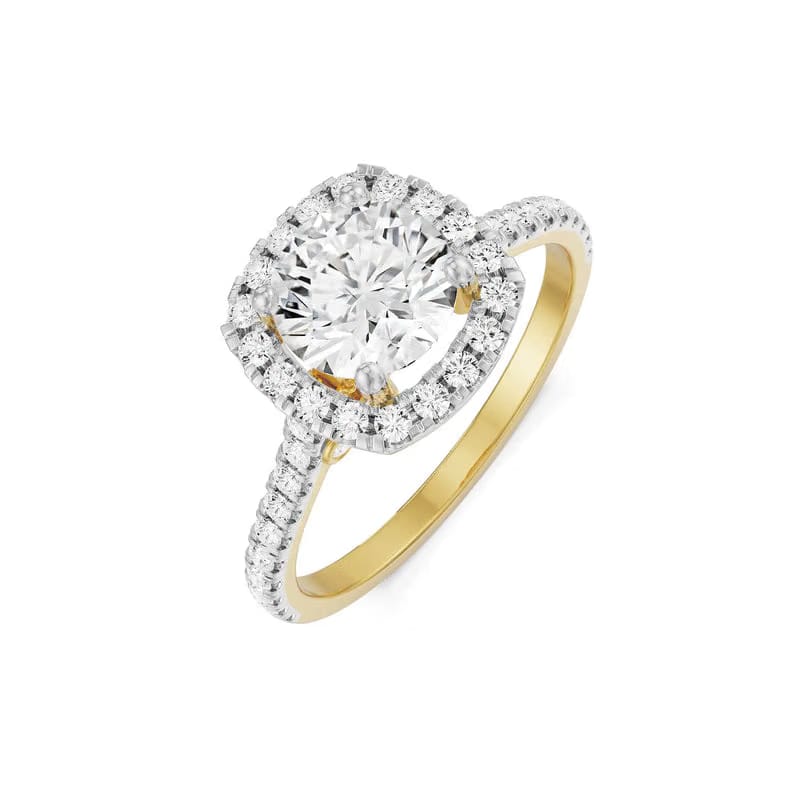 Sherlyn 1 Carat Lab Diamond Engagement Ring