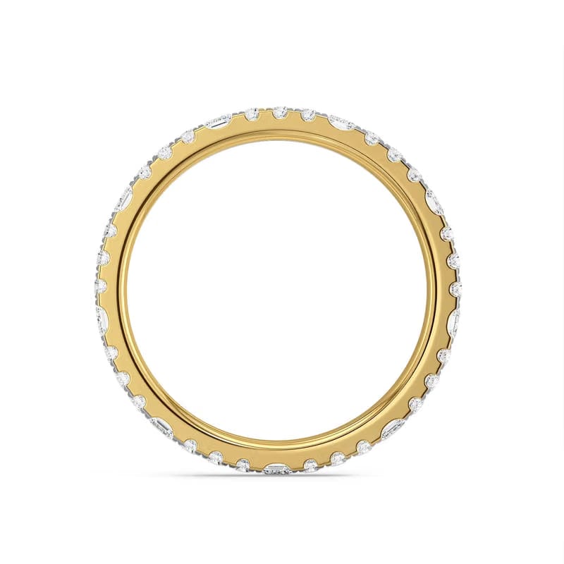 Sheryl Bold Lab Grown Diamond Band