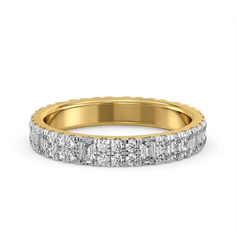 Sheryl Bold Lab Grown Diamond Band 9KT