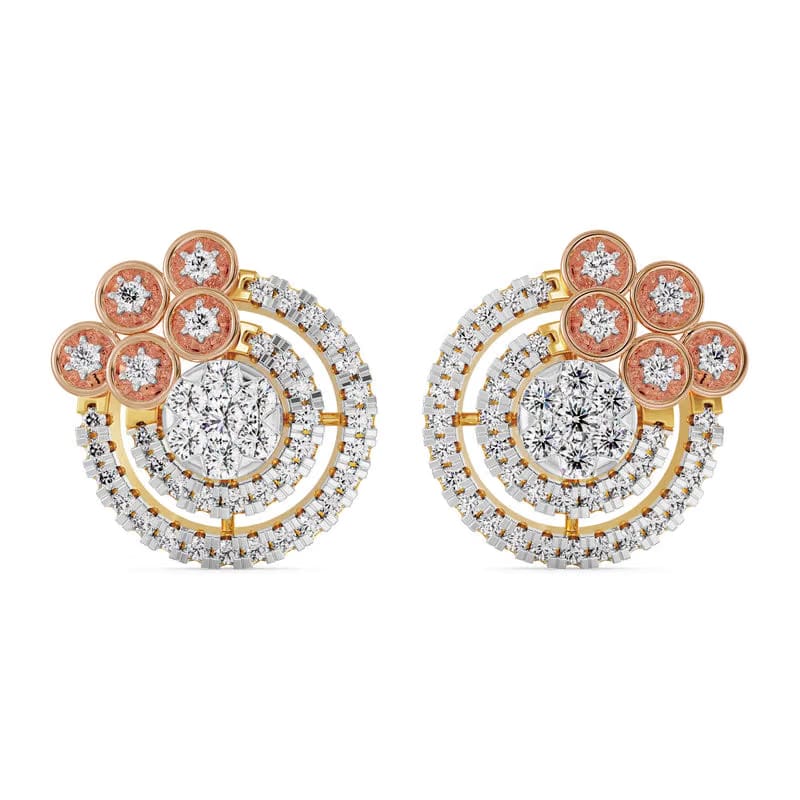 Shimmering Lab Grown Diamond Earrings