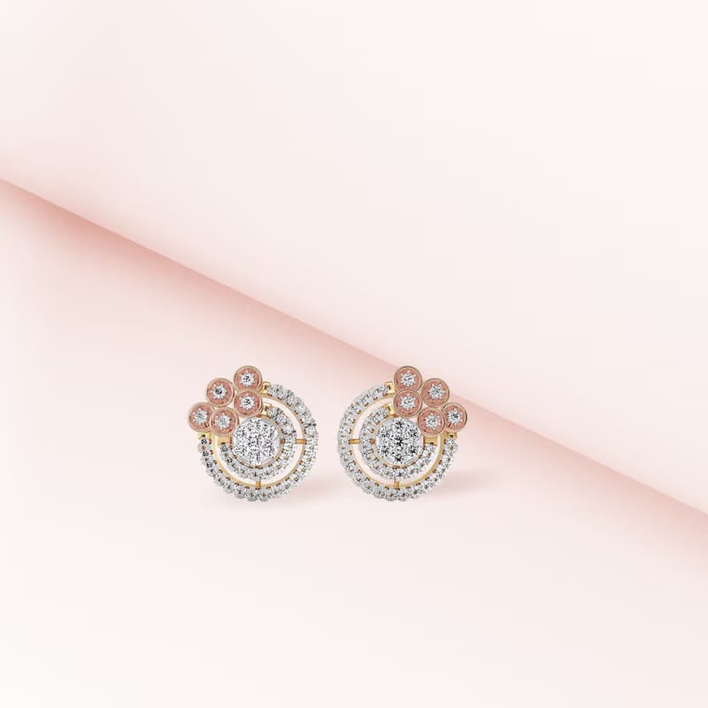 Shimmering Lab Grown Diamond Earrings