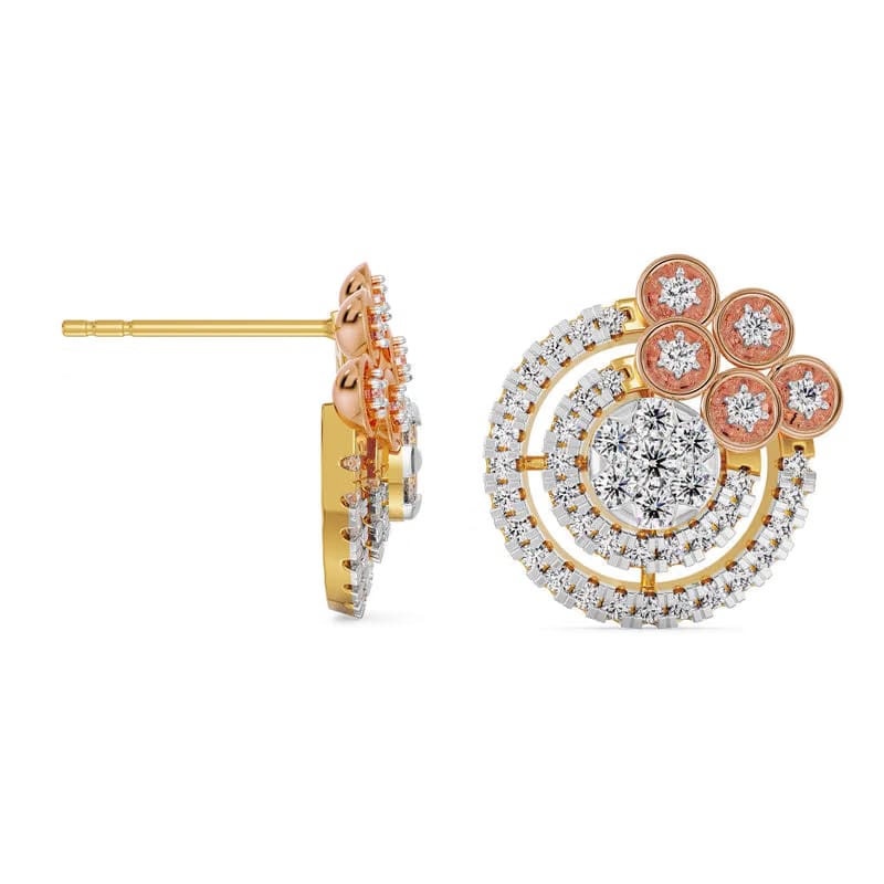 Shimmering Lab Grown Diamond Earrings