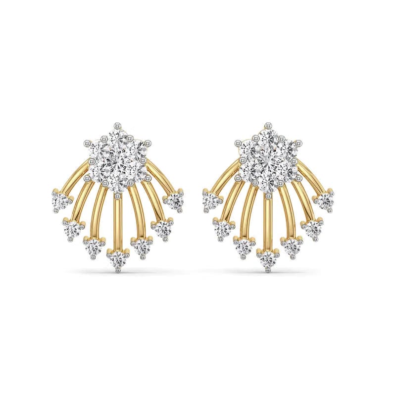 Shooting Star Lab Grown Diamond Earrings