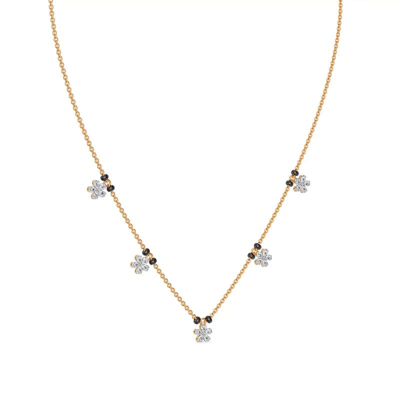 Sia Lab Grown Diamond Mangalsutra