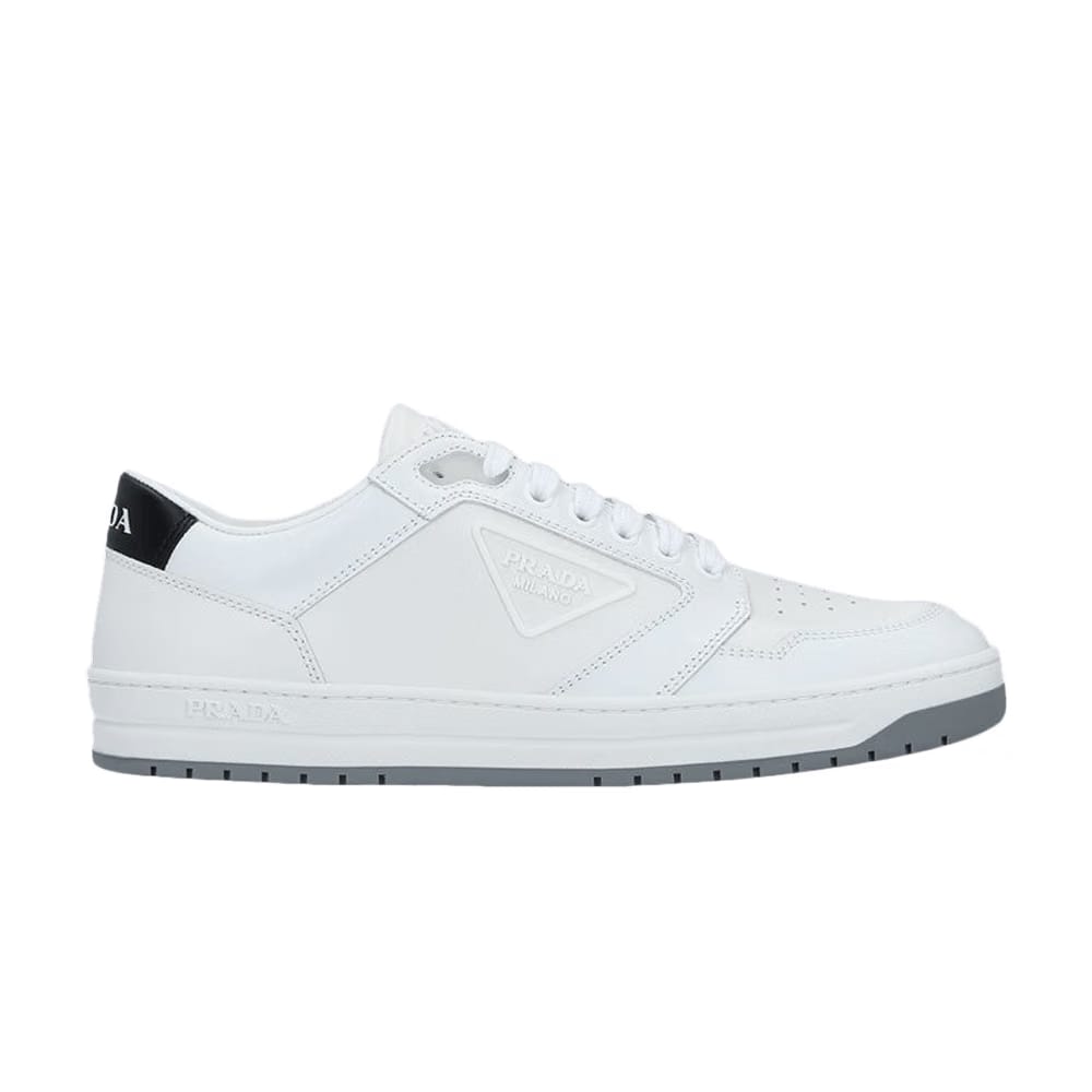 Prada New Avenue Leather Low White
