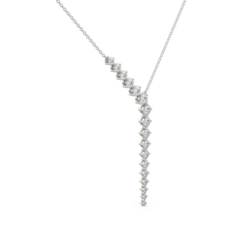 Sleek Lab Grown Diamond Chain Necklace