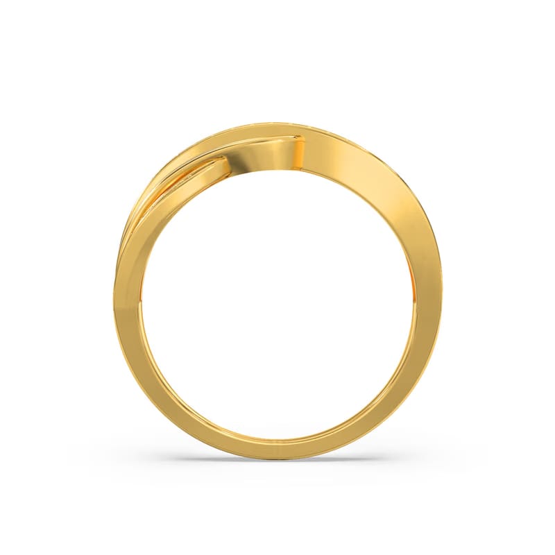 Sleek Lab Grown Diamond Ring 9KT