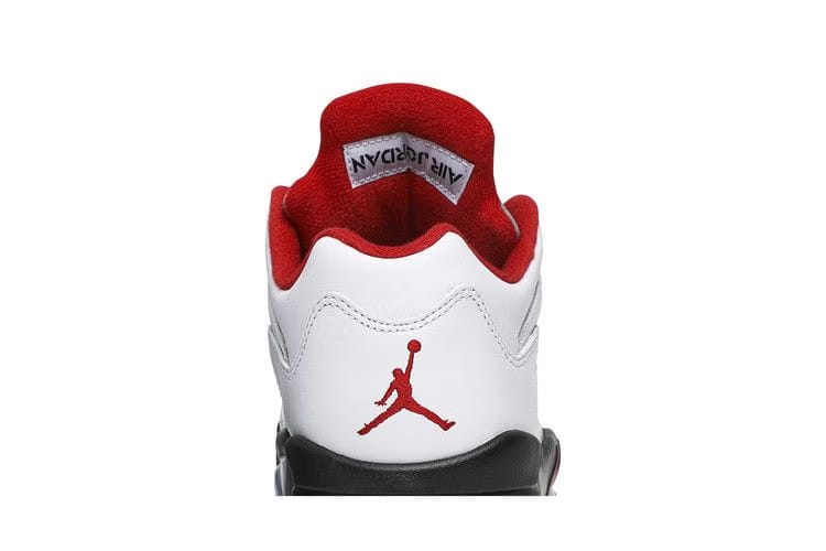 Air Jordan 5 Low Golf White Fire Red