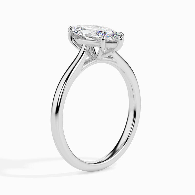 Sleek Marquise Solitaire Ring_in_stock