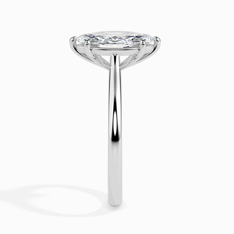 Sleek Marquise Solitaire Ring_in_stock