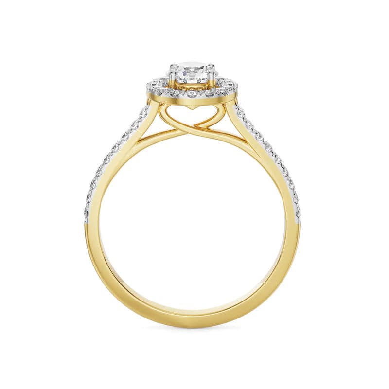 Sleek Valerie Lab Diamond Engagement Ring 9KT
