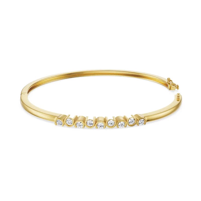Sloane Dainty Round Lab Grown Diamond Bracelet