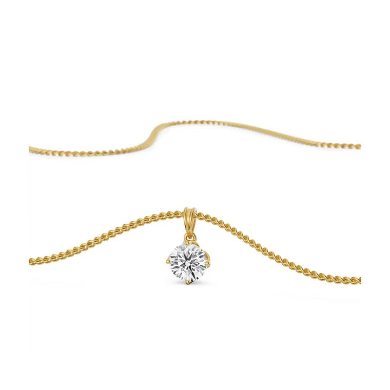Sole Spark Lab Grown Diamond Pendant
