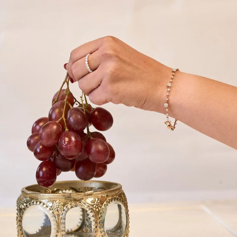 Spaced Tennis Lab Grown Diamond Bracelet