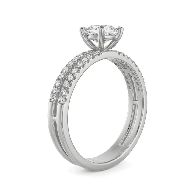 Sparkling Rachel Lab Grown Diamond Ring