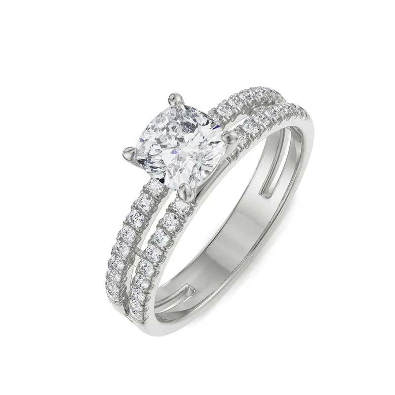 Sparkling Rachel Lab Grown Diamond Ring 9KT