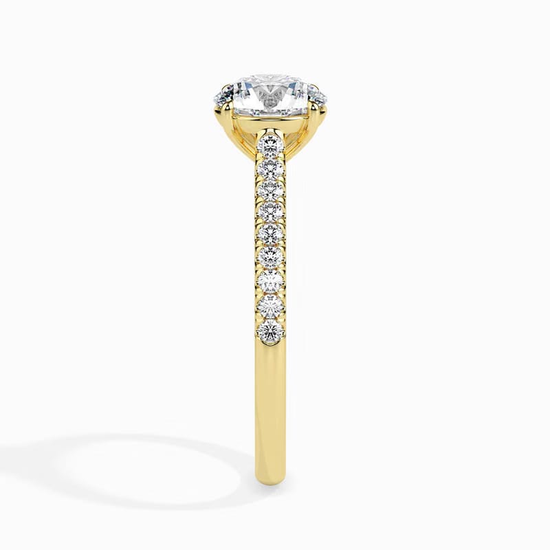 Sparkling Solitaire Diamond Ring