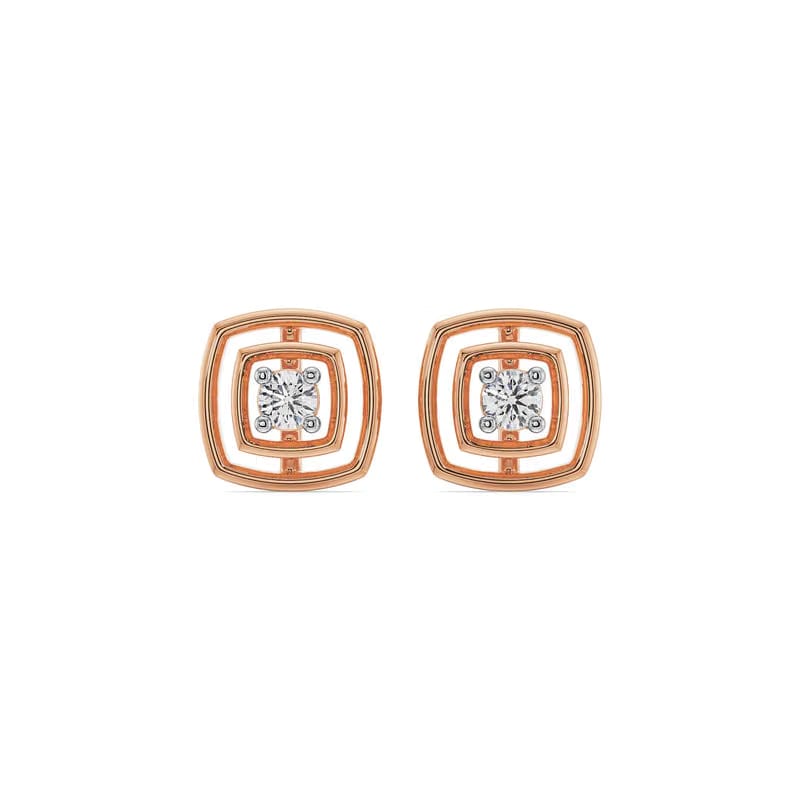 Square Brilliance Lab Grown Diamond Studs