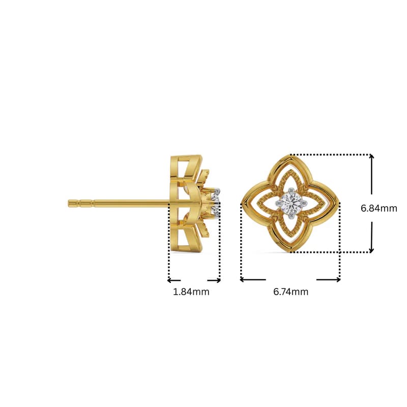 Star Brilliance Lab Grown Diamond Studs