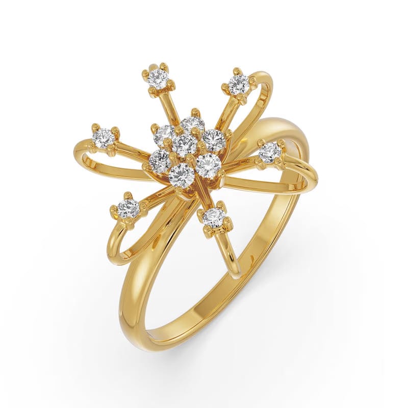 Star Lab Grown Diamond Ring