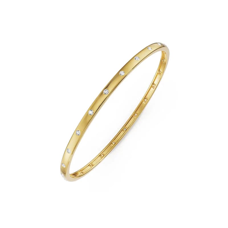 Starlight Row Lab Grown Diamond Bangle