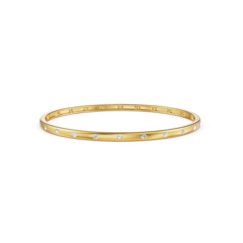 Starlight Row Lab Grown Diamond Bangle 9KT