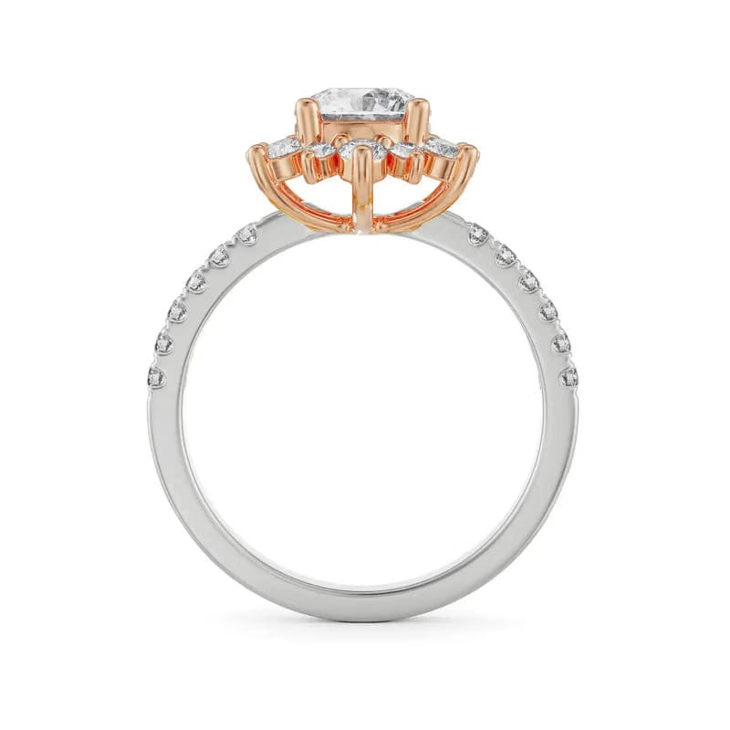 Starry Round Diamond Ring_in_stock