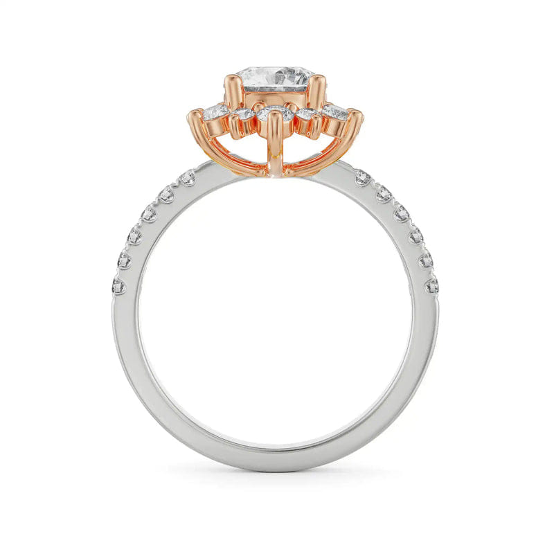 Starry Round Diamond Ring_in_stock
