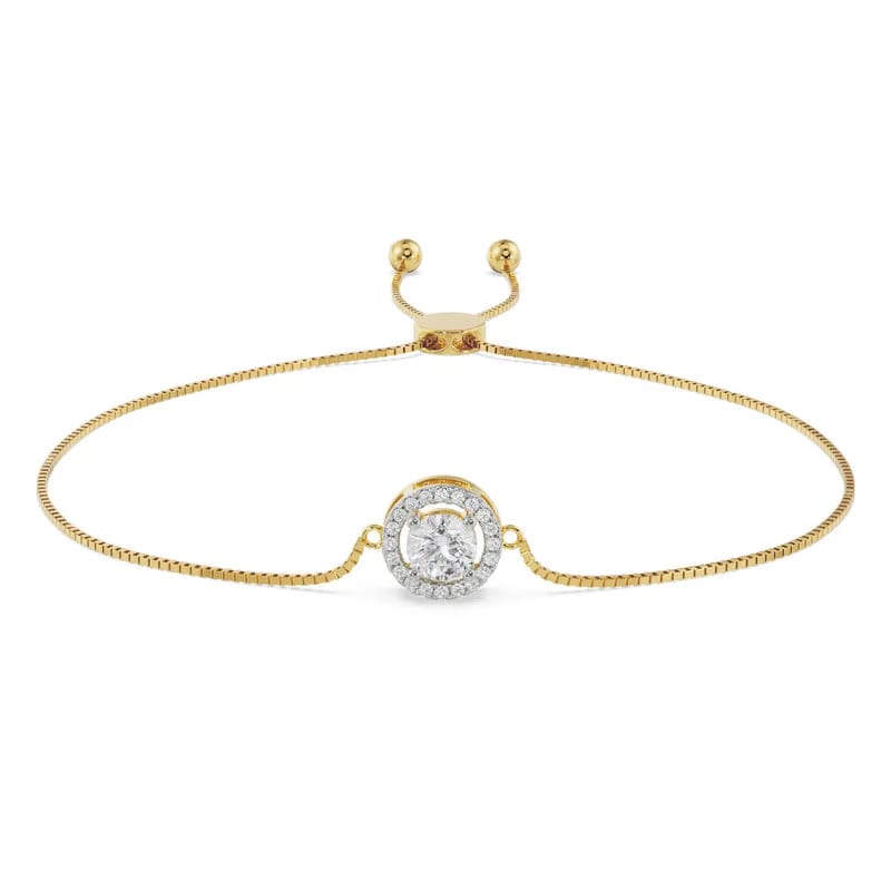 Subtle Shimmering Lab Grown Diamond Bracelet