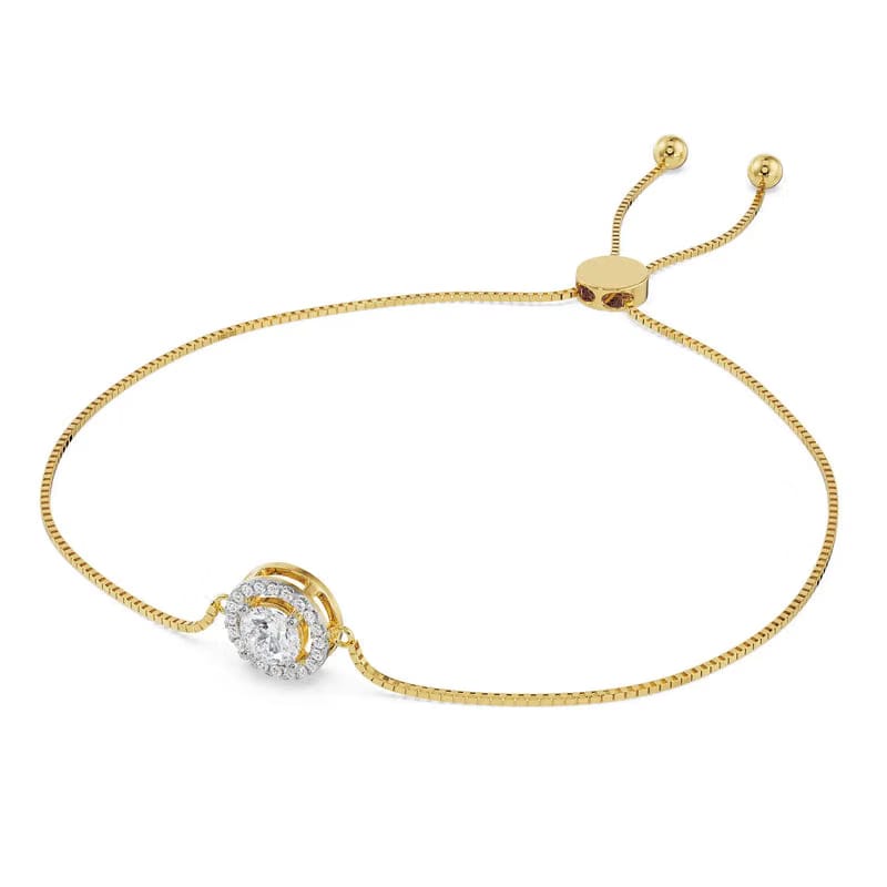 Subtle Shimmering Lab Grown Diamond Bracelet 9KT
