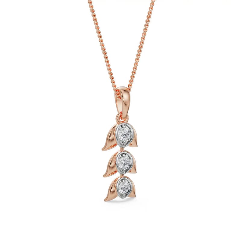 Sui Dhaga Diamond Pendant Set