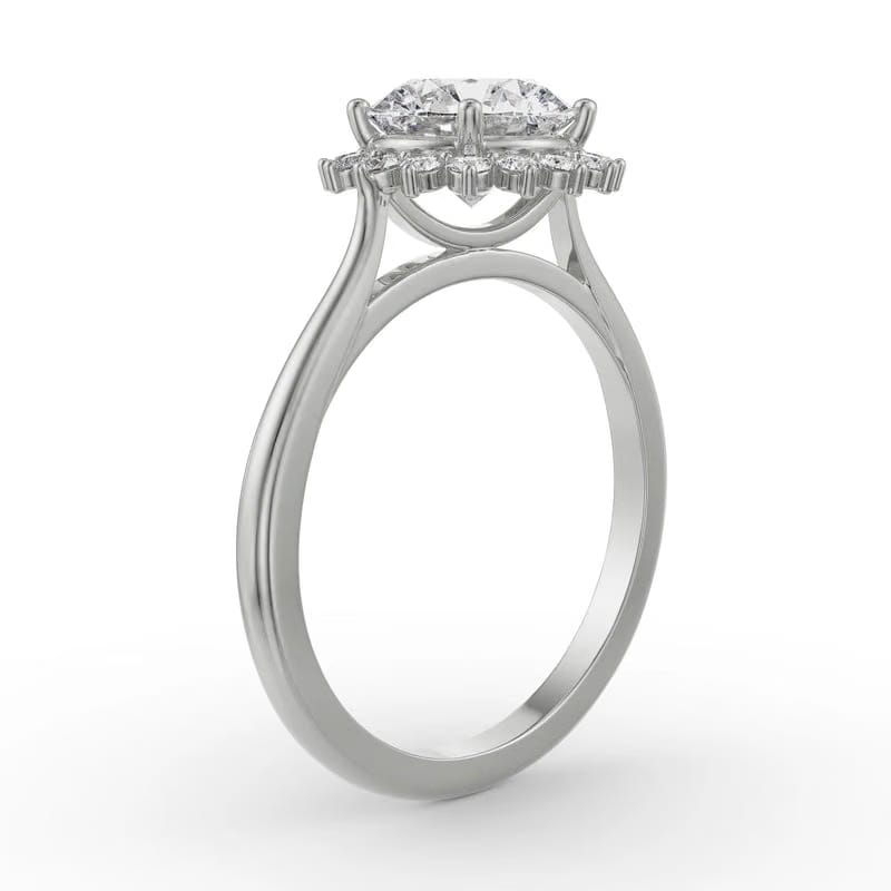 Sunkissed Halo Lab Grown Diamond Ring 9KT
