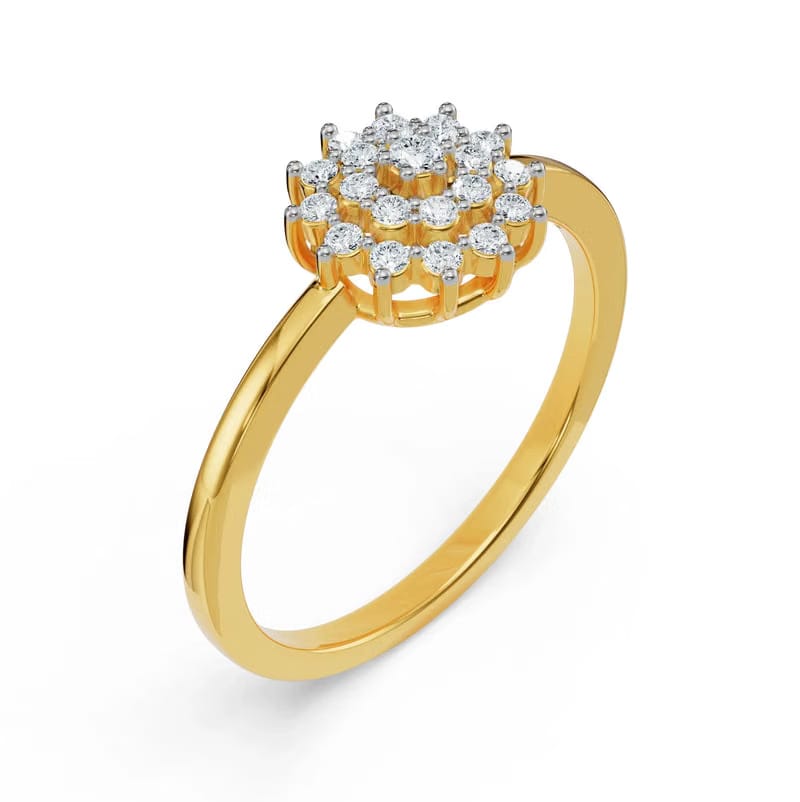 Sunrise Lab Grown Diamond Ring