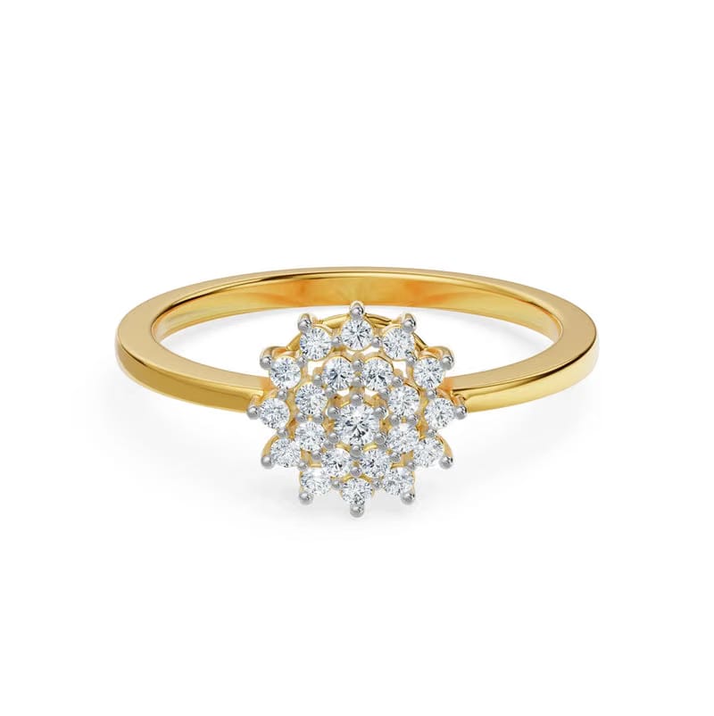Sunrise Lab Grown Diamond Ring 9KT