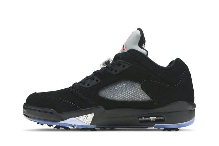 Air Jordan 5 Low Golf Black Metallic