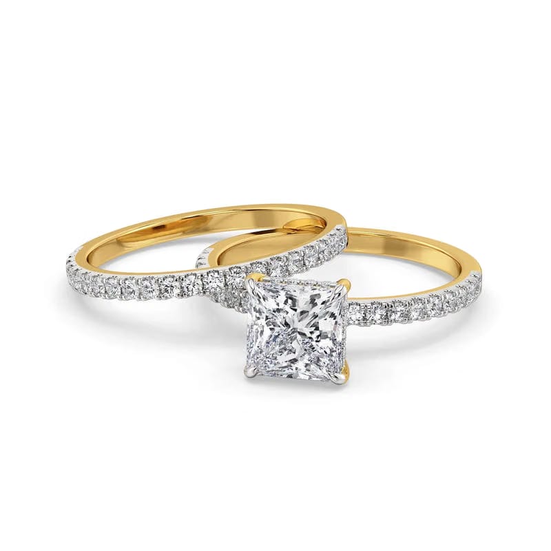 Suzaine Lab Grown Diamond Bridal Set