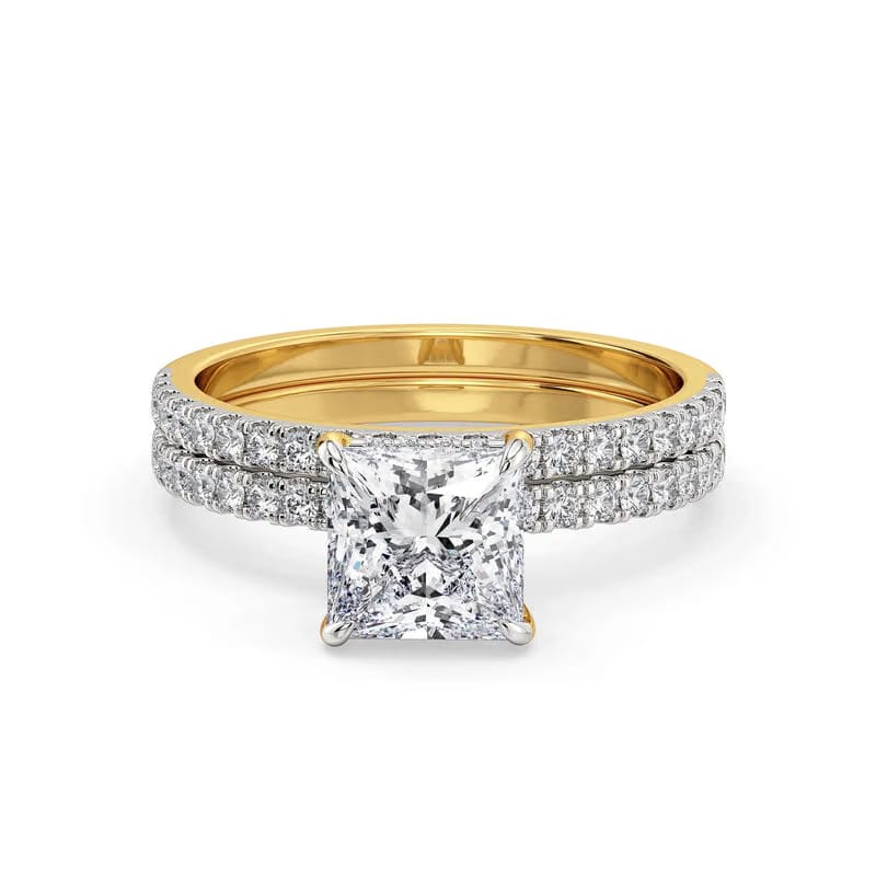 Suzaine Lab Grown Diamond Bridal Set