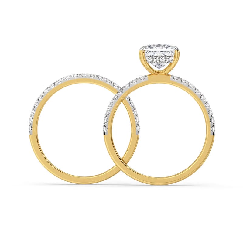 Suzaine Lab Grown Diamond Bridal Set