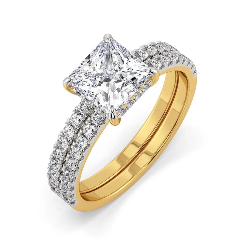 Suzaine Lab Grown Diamond Bridal Set