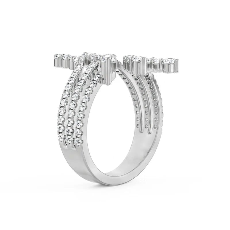 Suzie Lab Grown Diamond Cocktail Ring 9KT