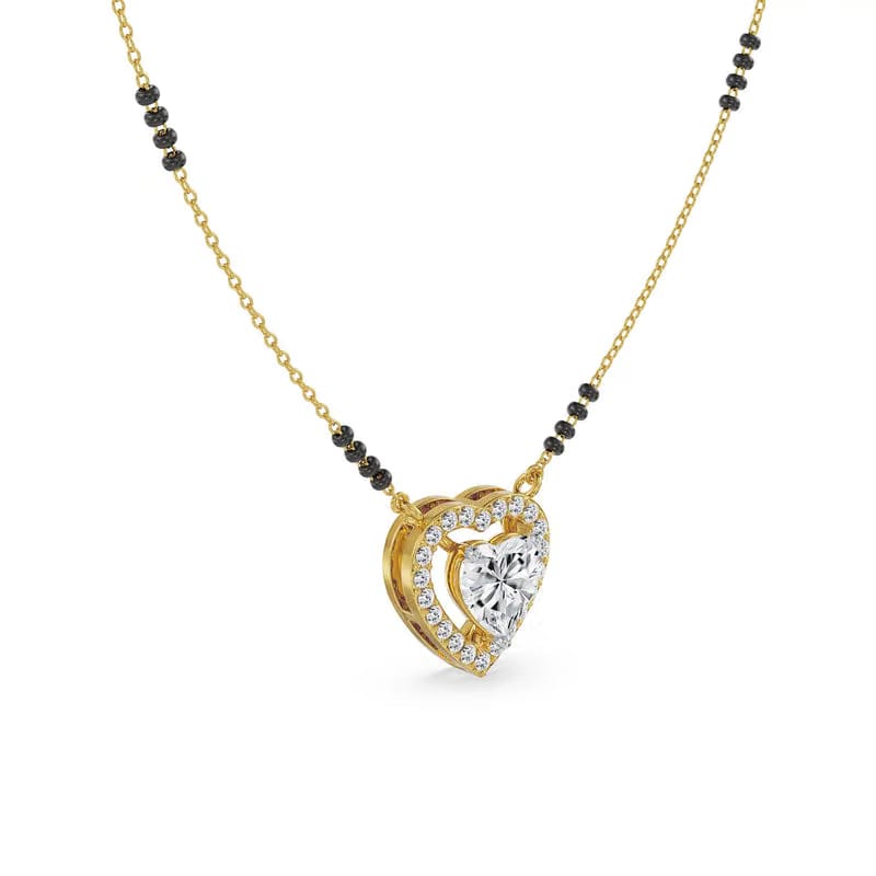 Sweetheart Lab Grown Diamond Mangalsutra