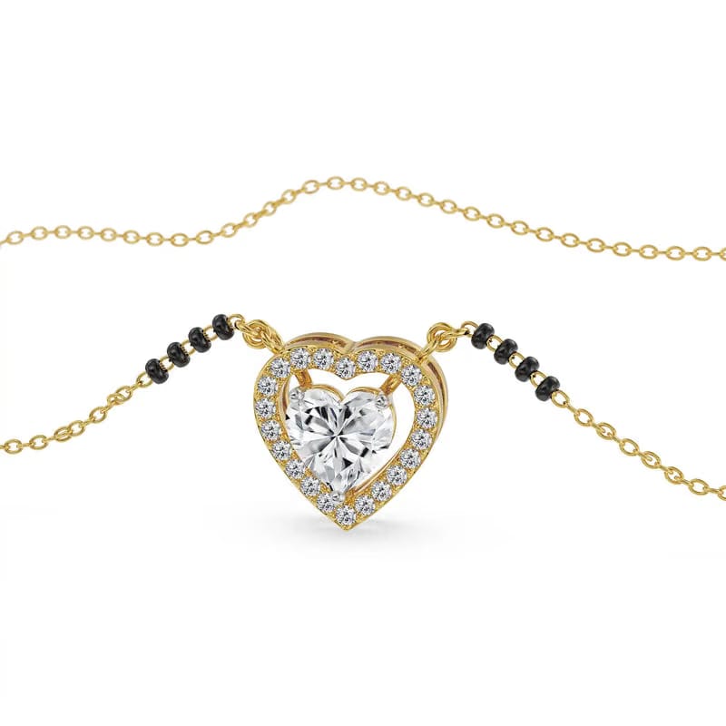 Sweetheart Lab Grown Diamond Mangalsutra