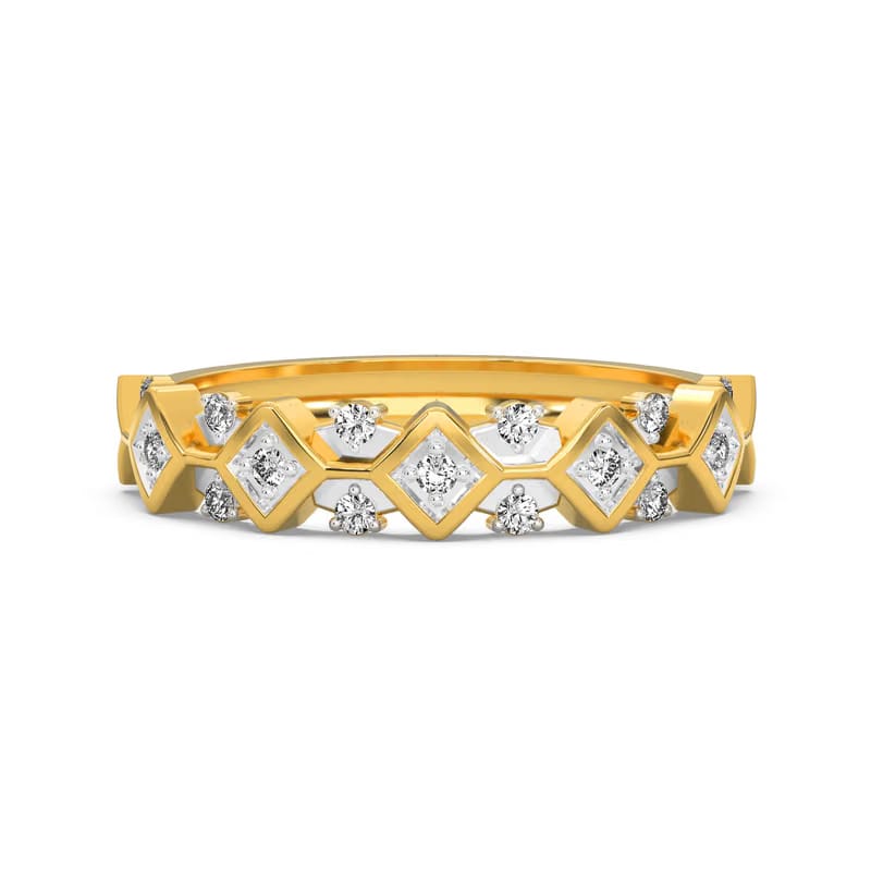 Swirl Lab Grown Diamond Ring